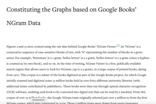 Cover of Appendix 2: Constituting the graphs based on Google Books’s Ngram data